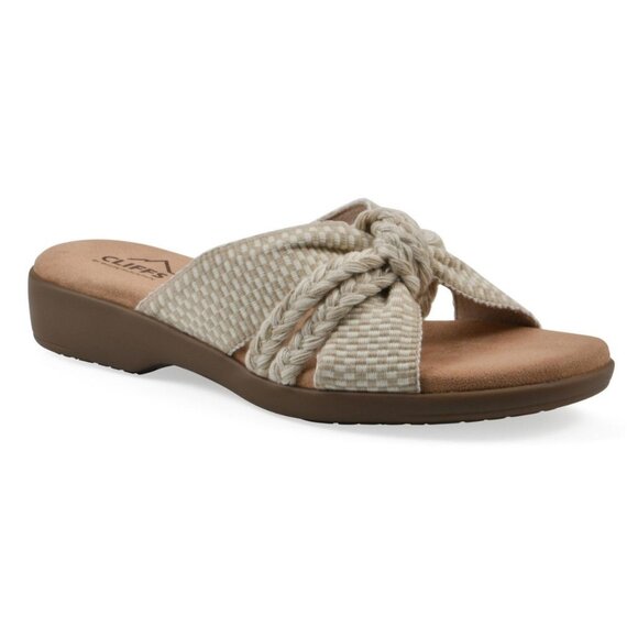 Cliffs by White Mountain Women's Blinding Slide Slip-on Sandals - Picture 1 of 4